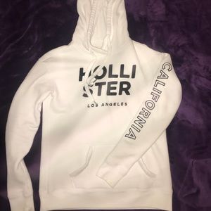 White Holister Hoodie